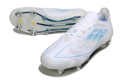 Image of F50 Elite Lacets SG Polar Victory - Blanc/Argenté/Bleu
