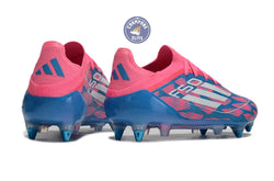 Image of F50 Elite Lacets SG Reemergence - Bleu/Blanc/Rose