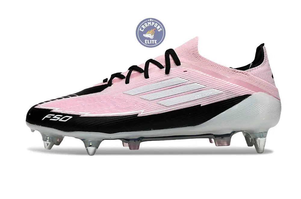Image of F50 Elite Lacets SG - Rose/Blanc/Noir