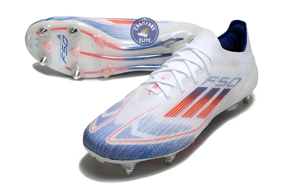 Image of F50 Elite SG Advancement - Blanc/Rouge/Bleu