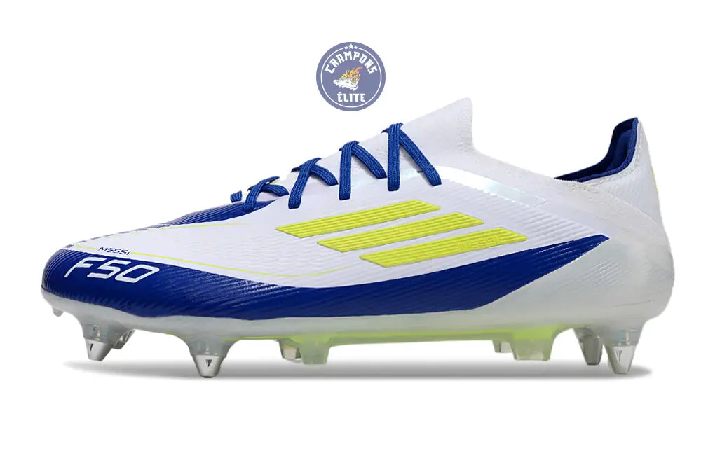 F50 Elite SG - Blanc/Bleu/Jaune