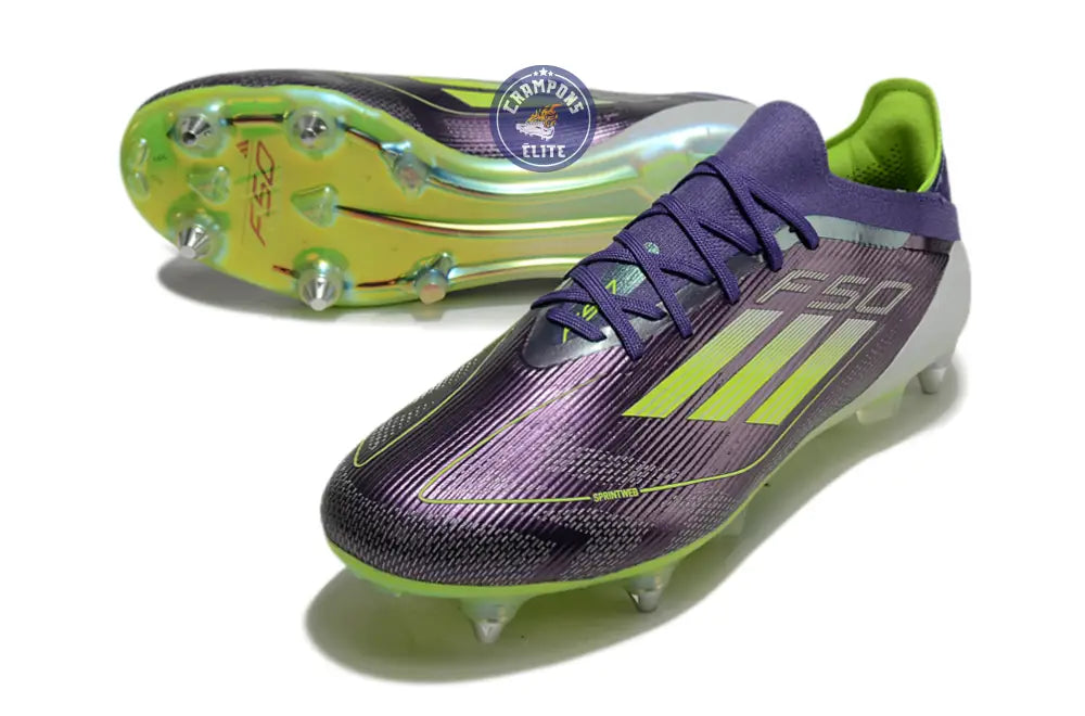 F50 Elite SG Fast Reborn - Violet/Blanc/Lucid Lemon ÉDITION LIMITÉE