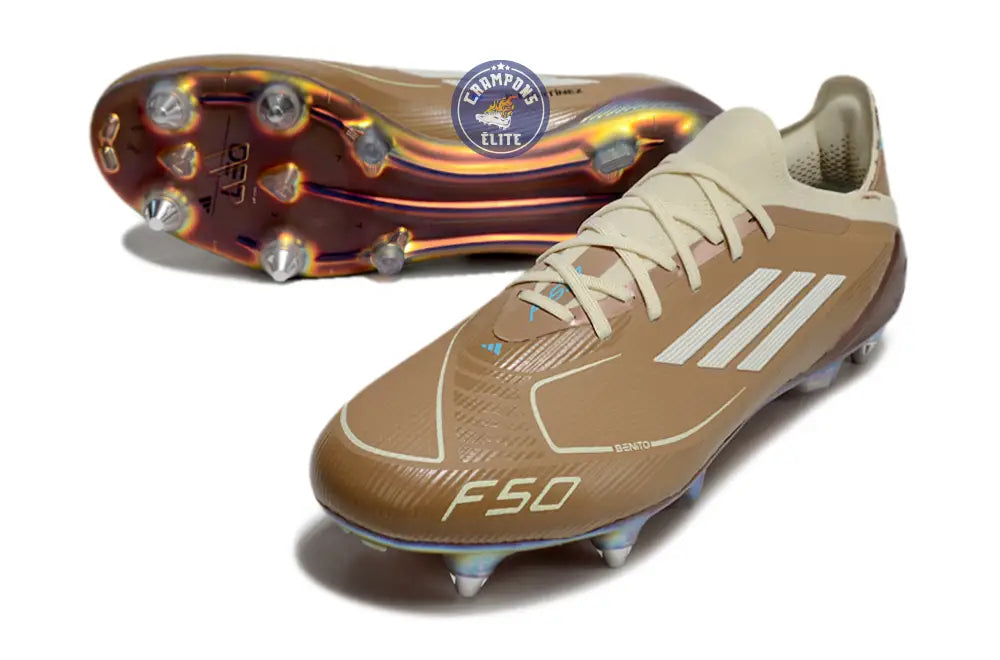 Image of F50 Elite SG - Marron/Bleu/Beige