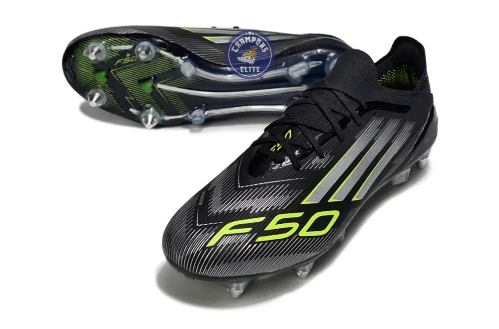 F50 Elite SG Noir/Argenté/Jaune