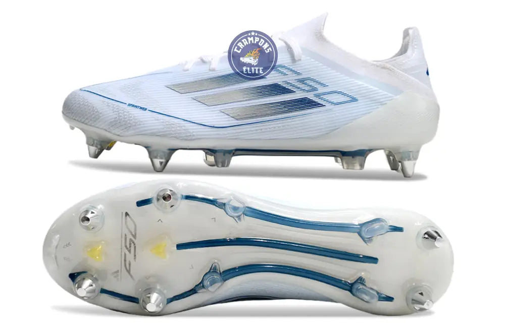 F50 Elite SG Polar Victory - Blanc/Argenté/Bleu