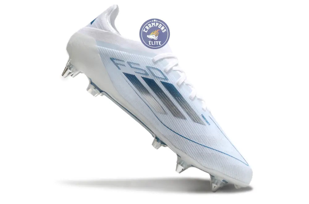 Image of F50 Elite SG Polar Victory - Blanc/Argenté/Bleu