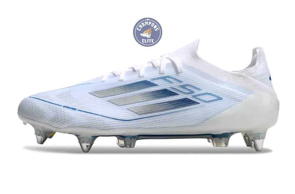 Image of F50 Elite SG Polar Victory - Blanc/Argenté/Bleu