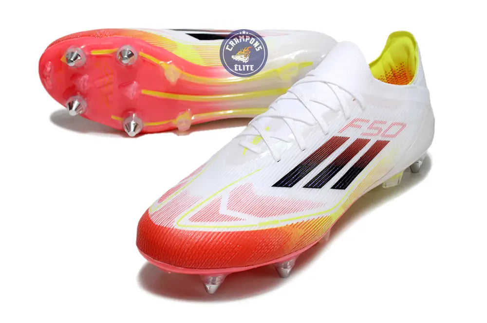 Image of F50 Elite SG Pure Victory - Blanc/Noir/Jaune