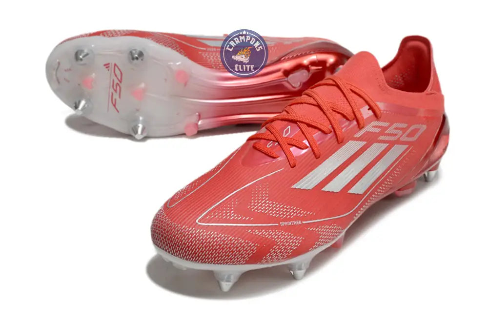 F50 Elite SG - Rouge/Argent/Blanc