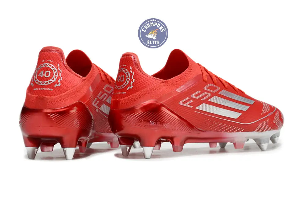 F50 Elite SG - Rouge/Argent/Blanc