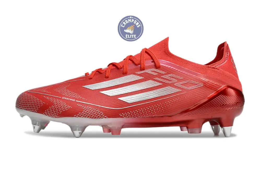 F50 Elite SG - Rouge/Argent/Blanc