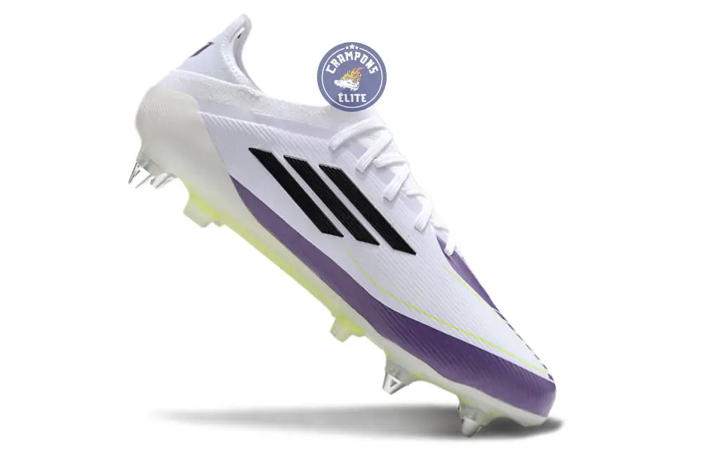Image of F50 Elite SG Soft Ground - Blanc/Noir/Violet