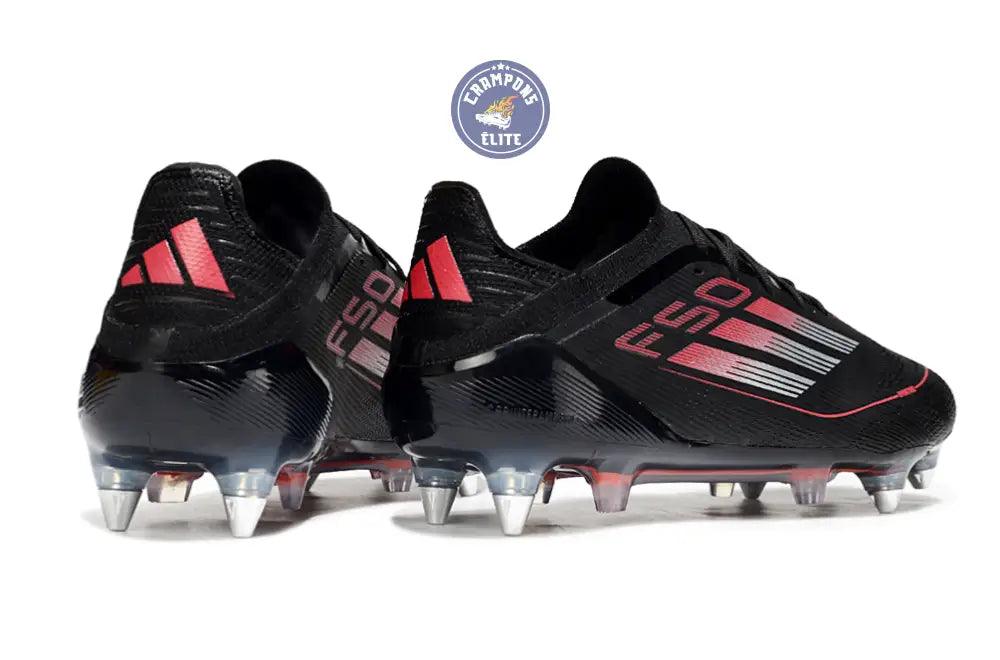 F50 Elite SG Stealth Victory - Noir/Argenté/Lucid Red