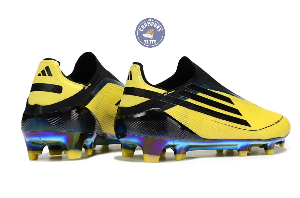 F50 Laceless Elite Adizero 2010 FG Remake - Jaune/Noir ÉDITION LIMITÉE