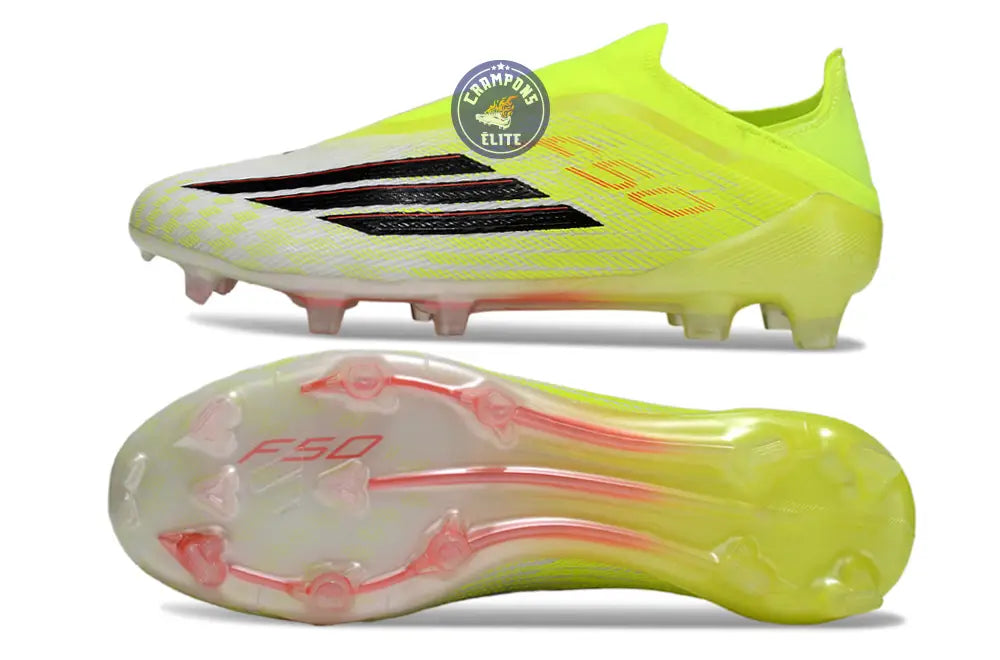 F50 LACELESS ELITE FG BORN FOR GOALS - JAUNE/NOIR/LUCID RED