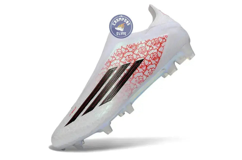 Image of F50 LACELESS ELITE FG LAMINE YAMAL HEARTBREAKER - BLANC/ROSE