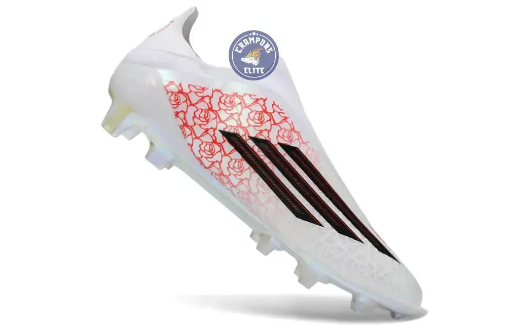 Image of F50 LACELESS ELITE FG LAMINE YAMAL HEARTBREAKER - BLANC/ROSE