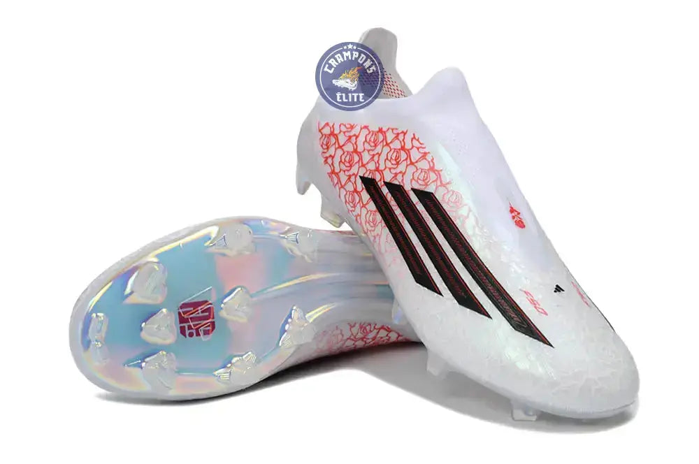 F50 LACELESS ELITE FG LAMINE YAMAL HEARTBREAKER - BLANC/ROSE