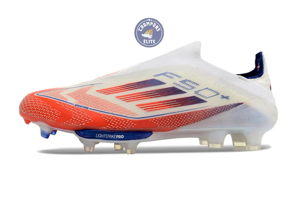 F50 + Laceless FG Advancement - Blanc/Rouge/Bleu