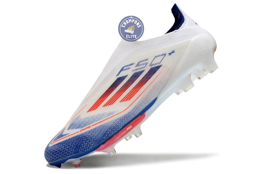 Image of F50 + Laceless FG Blanc/Bleu/Rouge