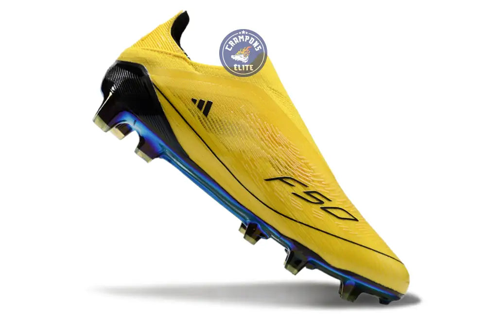 F50 Laceless FG Champions League - Jaune/Noir