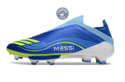 Image of F50 + Laceless FG Messi - Bleu/Jaune