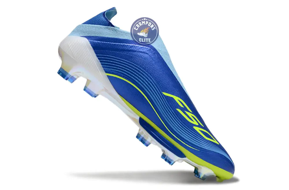 Image of F50 + Laceless FG Messi - Bleu/Jaune