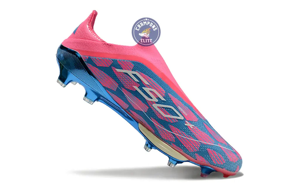 Image of F50 + Laceless FG Reemergence - Bleu/Blanc/Rose