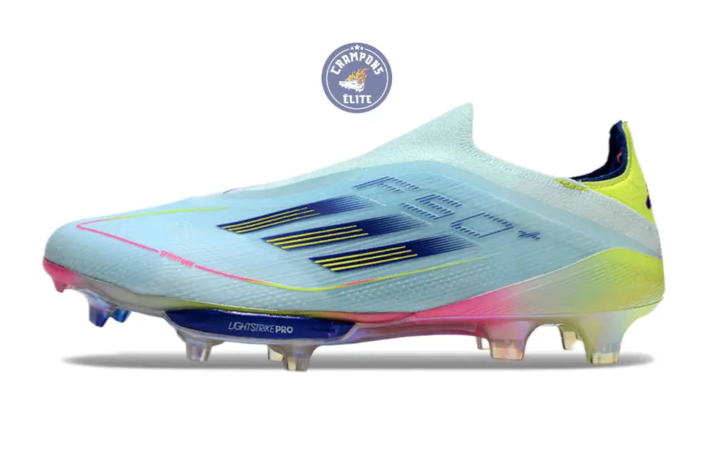 Image of F50 + Laceless FG Stellar Icon - Almost Blue/Bleu/Jaune