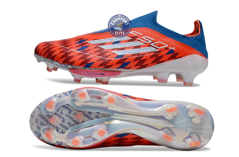 F50 + Laceless FG Thomas Müller Raumdeuter - Rouge/Blanc/Bleu ÉDITION LIMITÉE