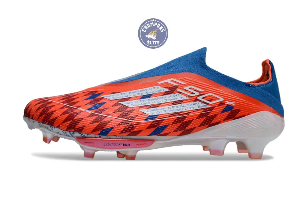 Image of F50 + Laceless FG Thomas Müller Raumdeuter - Rouge/Blanc/Bleu ÉDITION LIMITÉE