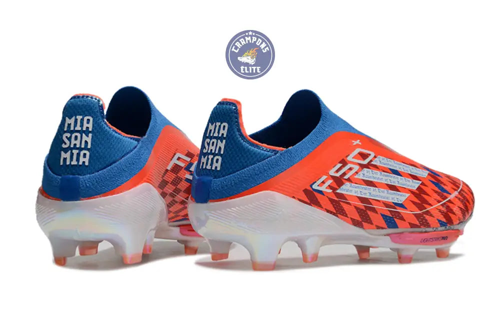 Image of F50 + Laceless FG Thomas Müller Raumdeuter - Rouge/Blanc/Bleu ÉDITION LIMITÉE