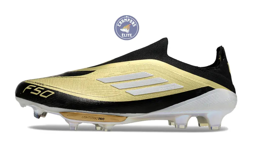 Image of F50 + Laceless FG Triunfo Dorado - Doré/Blanc/Noir