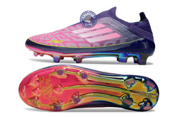 Image of F50 Laceless Lamine Yamal 2 - Violet/Rose/Jaune Fluo