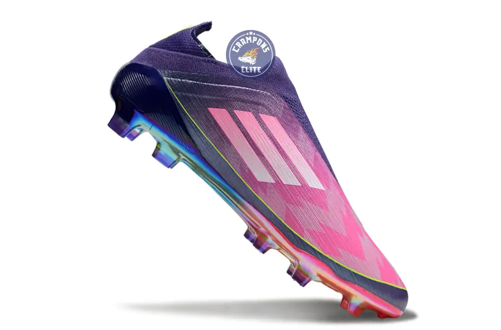 Image of F50 Laceless Lamine Yamal 2 - Violet/Rose/Jaune Fluo