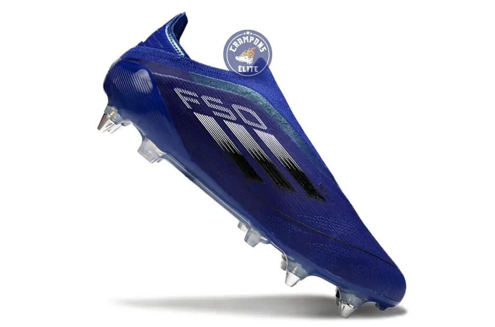 Image of F50 Laceless SG - Bleu/Argenté/Blanc