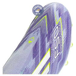 Image of F50 Laceless Sparkfusion Elite Low Cut Laceless FG Radiant Blaze - Violet Tone/Vert/Violet