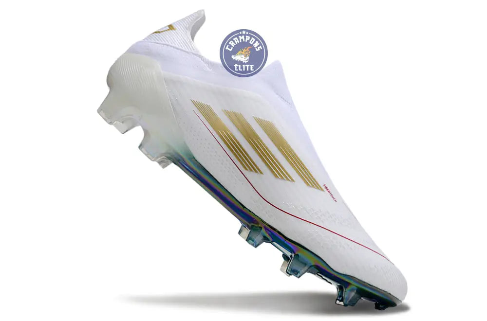 Image of F50 Laceless Spécial Mohamed Salah FG - Blanc/Vert/Doré
