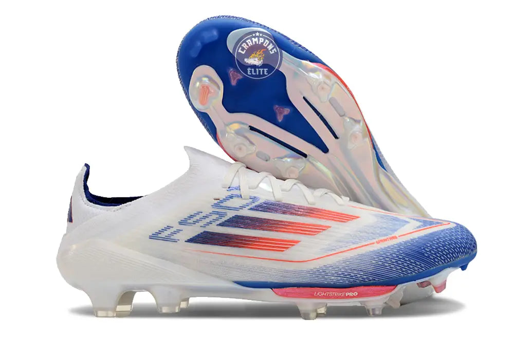 F50 + Lacets FG Advancement - Blanc/Rouge/Bleu