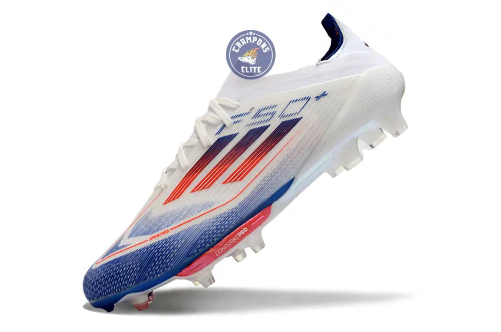 F50 + Lacets FG Advancement - Blanc/Rouge/Bleu