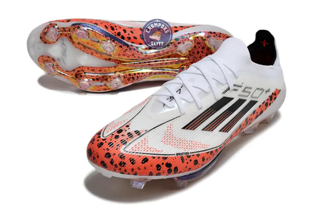 Image of F50 + Lacets FG - Blanc/Rouge/Noir