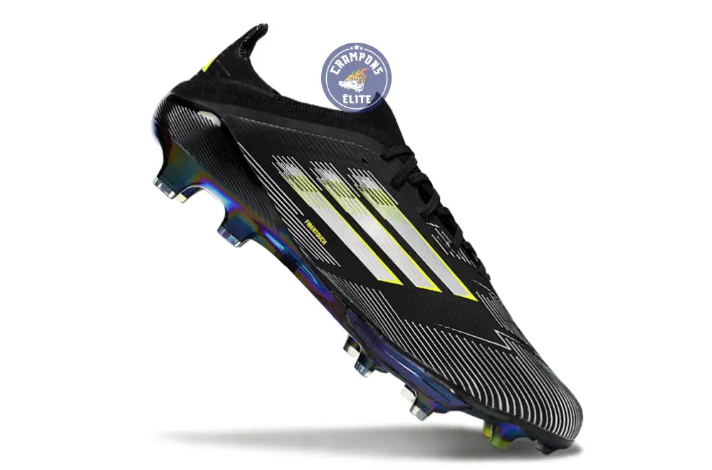 F50 + Lacets FG - Noir/Jaune Fluo/Blanc