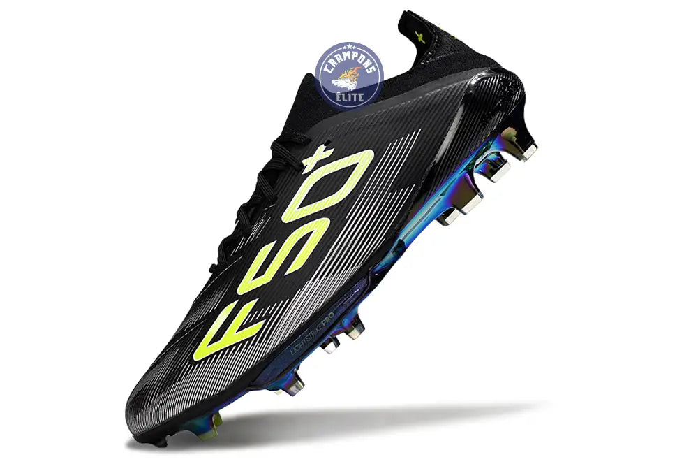 Image of F50 + Lacets FG - Noir/Jaune Fluo/Blanc/Bleu