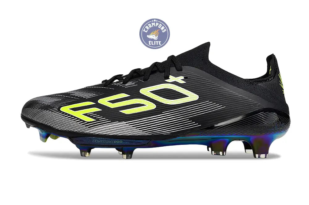 Image of F50 + Lacets FG - Noir/Jaune Fluo/Blanc/Bleu
