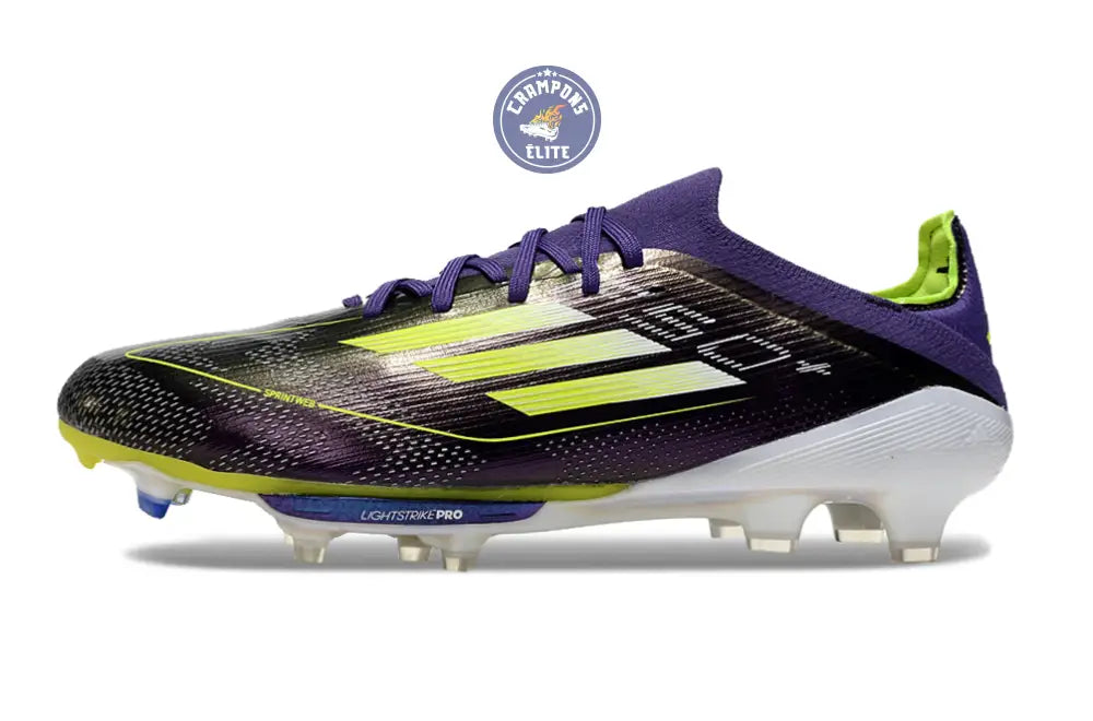 Image of F50 + Lacets FG Fast Reborn - Violet/Blanc/Vert ÉDITION LIMITÉE