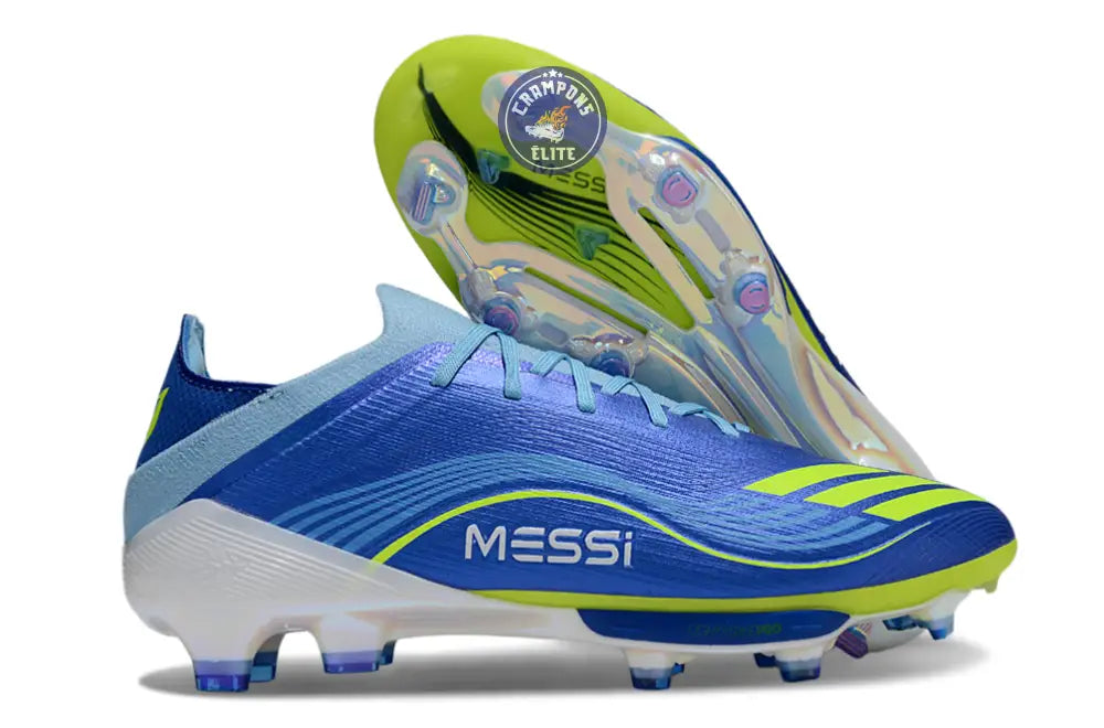 F50 + Lacets FG Messi - Bleu/Jaune