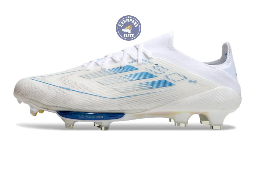 Image of F50 + Lacets FG Polar Victory - Blanc/Argenté/Bleu