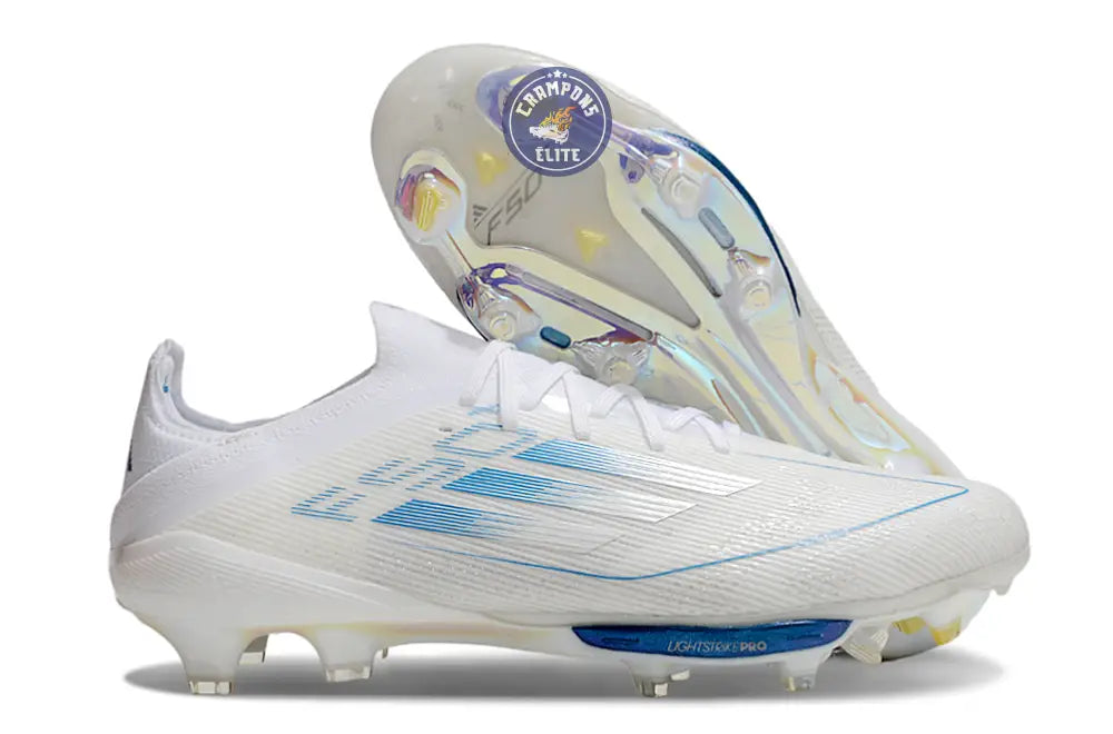 F50 + Lacets FG Polar Victory - Blanc/Argenté/Bleu