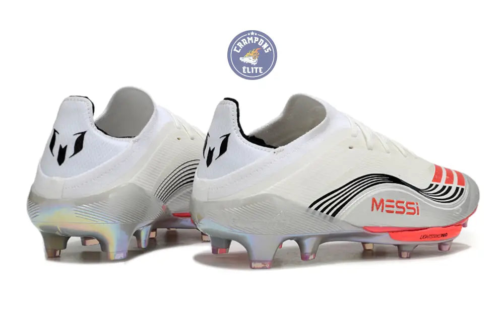 F50 + Lacets FG Prestig10 - Blanc/Lucid Red/Argenté