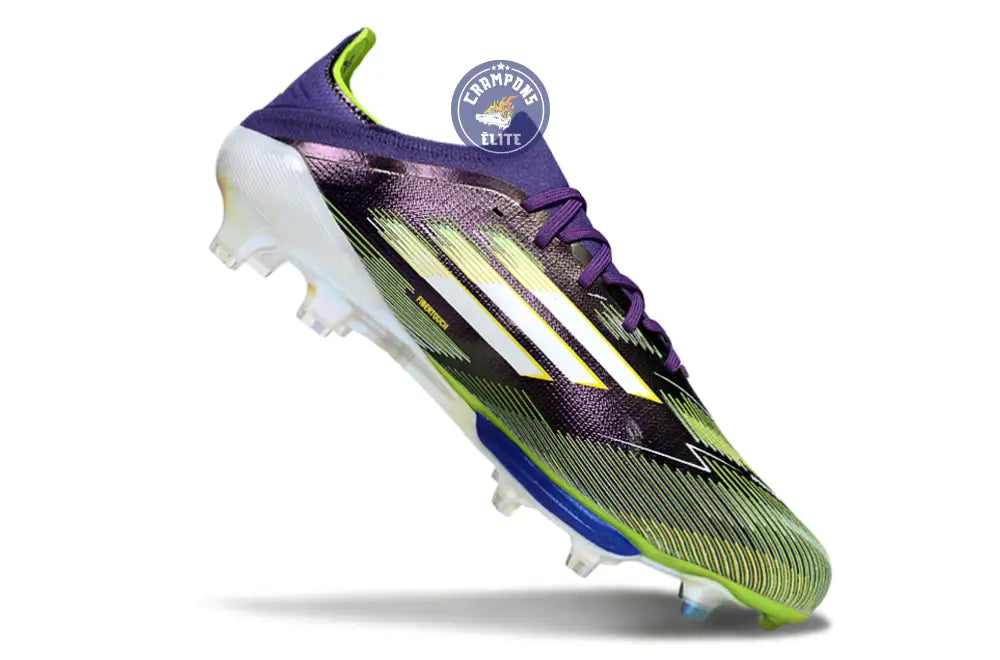 Image of F50 + Lacets FG Radiant Blaze - Violet/Blanc/Vert